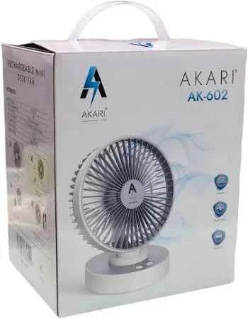 Akari AK-602 Mini Desk Fan - The Ultimate Portable Cooling Solution