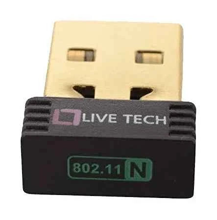 Wireless WiFi Dongle by Live Tech - High-Speed Internet Connection