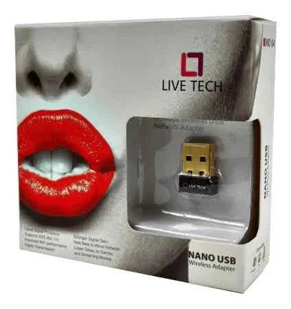 Wireless WiFi Dongle by Live Tech - High-Speed Internet Connection