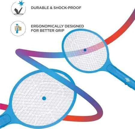 Nippo Gold Mosquito Bat - Effective Insect Zapper for Fast Swatting