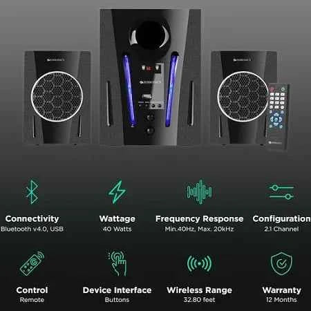 2.1 Takai Speaker System for Superior Sound Quality and Immersive Experience
