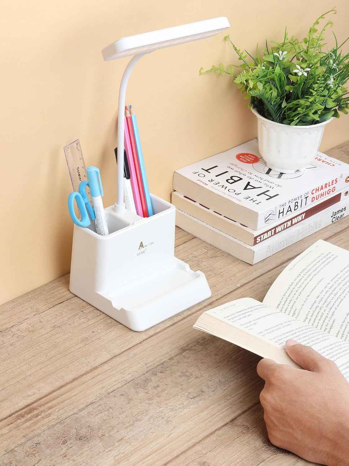 SaleOn LED Desk Lamp Table Lamp with 3 Color Modes