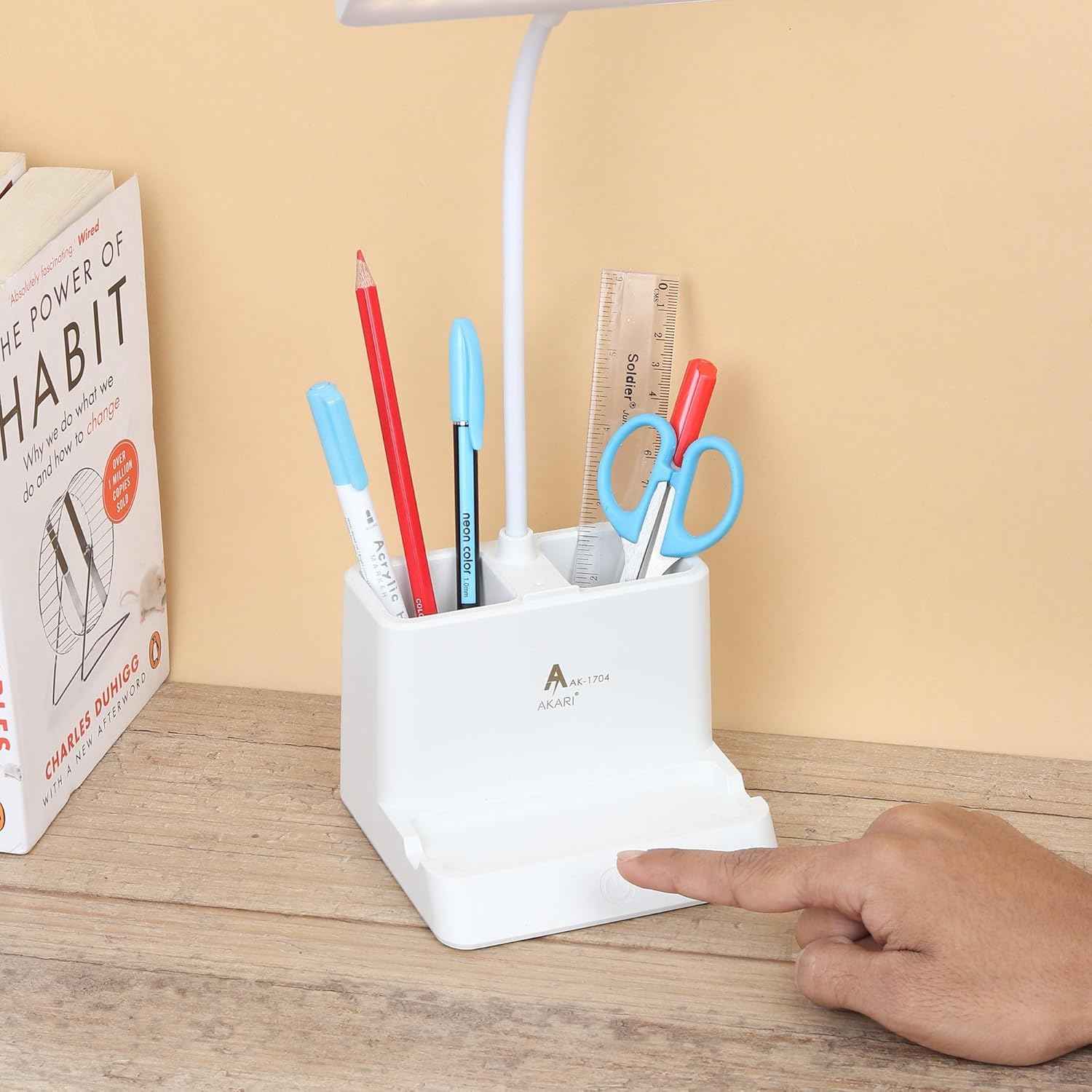 SaleOn LED Desk Lamp Table Lamp with 3 Color Modes