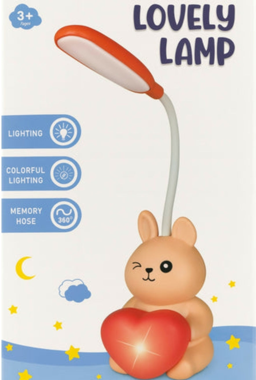 Cute bunny led desk lamp