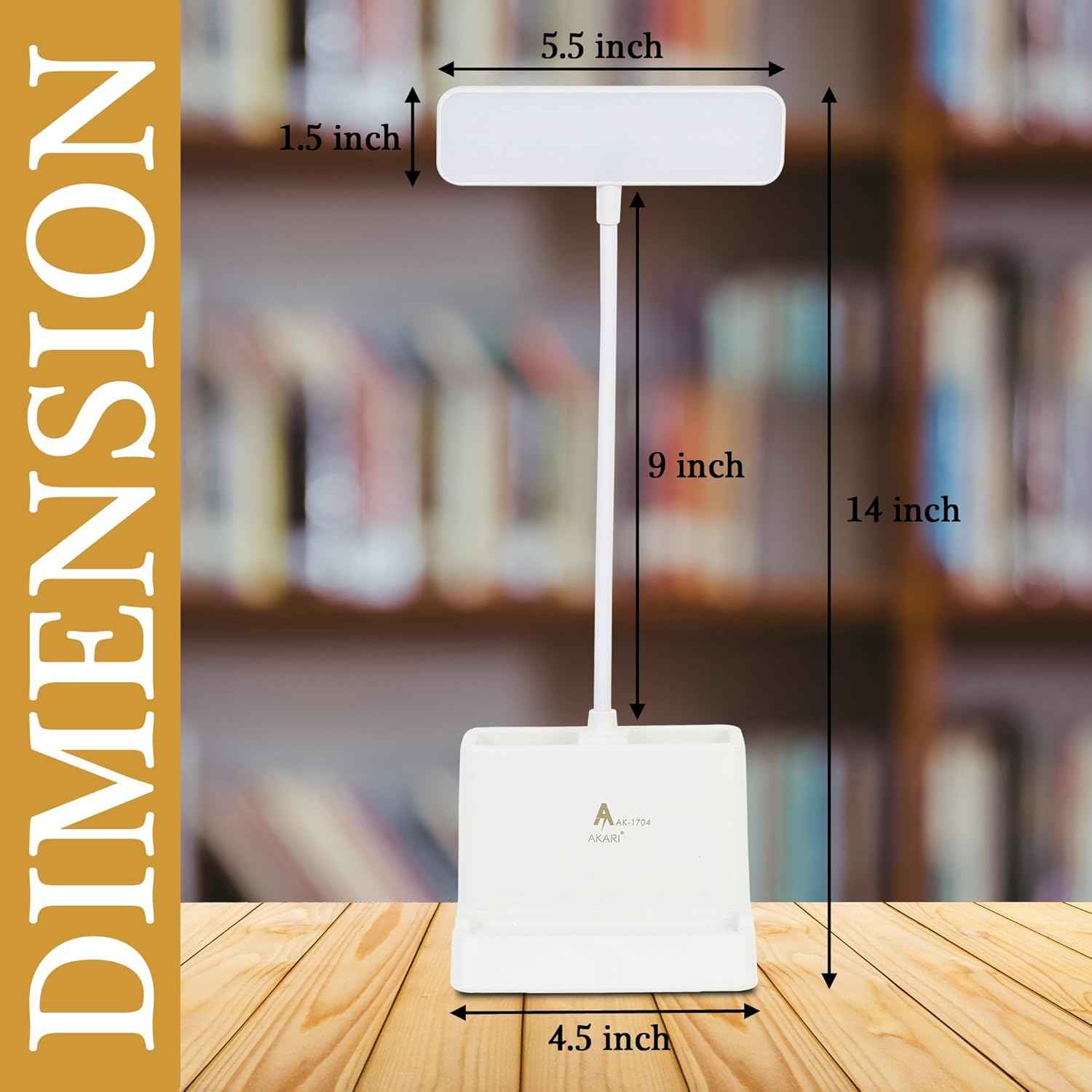 SaleOn LED Desk Lamp Table Lamp with 3 Color Modes
