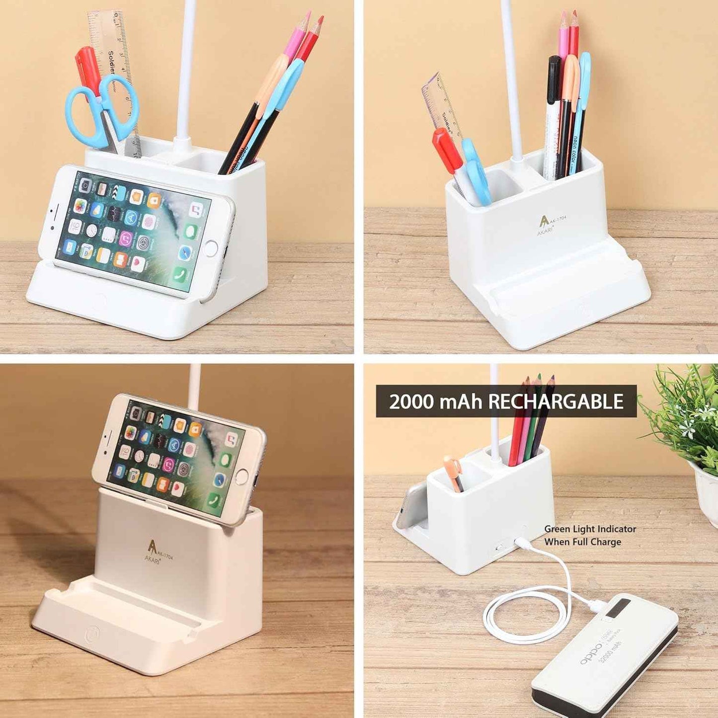 SaleOn LED Desk Lamp Table Lamp with 3 Color Modes